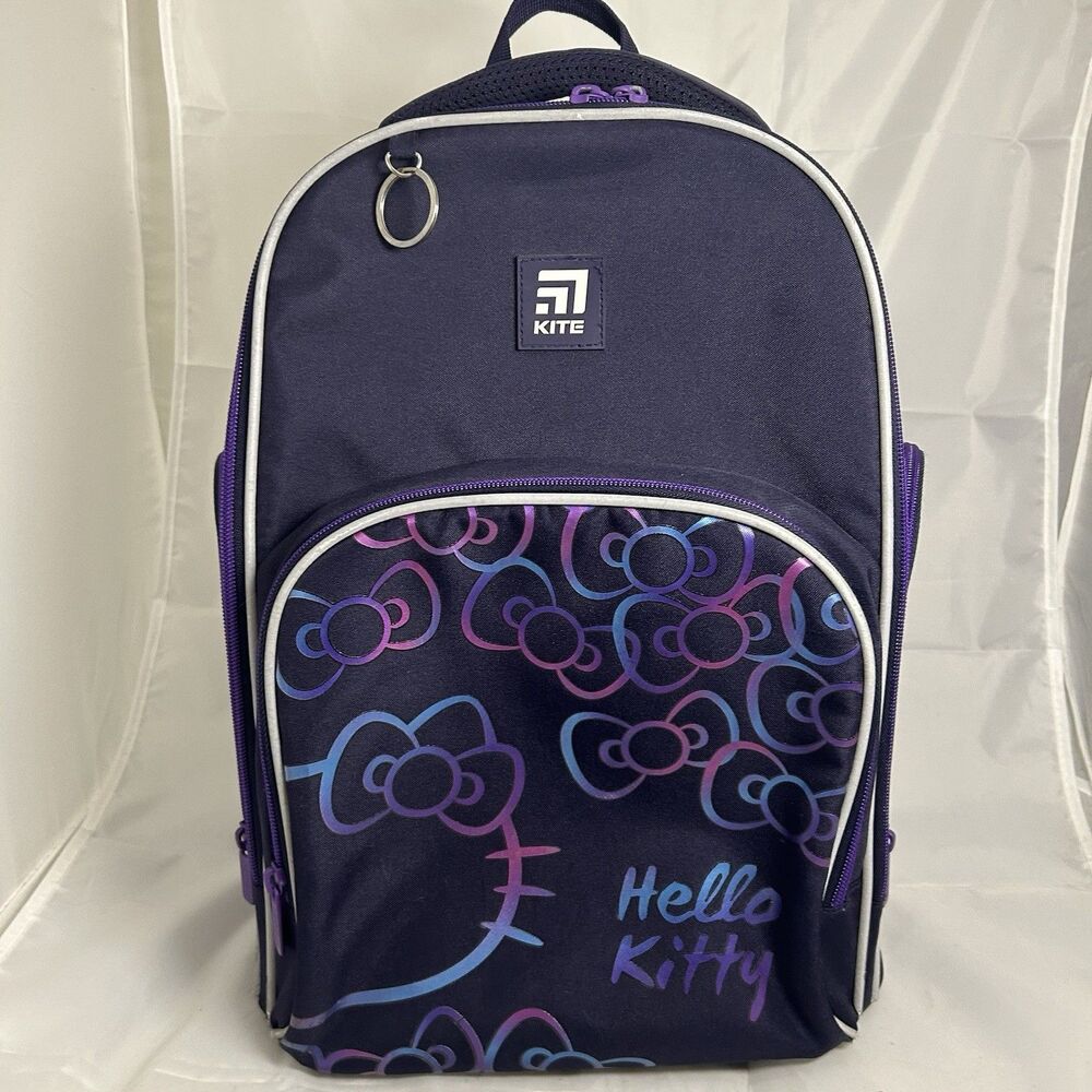 Kite Hello Kitty Backpack + Drawstring Bag |Ergonomic Air System |Collector Set